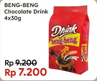 Promo Harga Beng-beng Drink per 4 sachet 30 gr - Indomaret