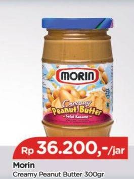 Promo Harga Morin Jam Peanut Butter 300 gr - TIP TOP