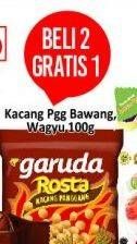 Promo Harga GARUDA Rosta Kacang Panggang Rasa Bawang, Wagyu Beef 100 gr - Alfamart