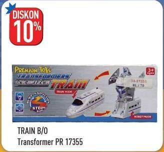 Promo Harga PREMIUM TOYS Transformers Train PR 17355  - Hypermart