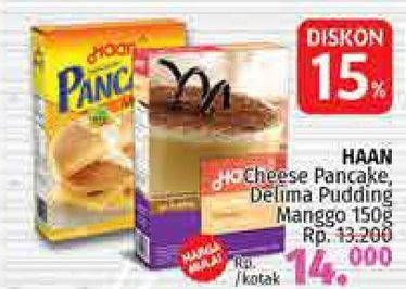 Promo Harga HAAN Cheese Pancake, Delima Pudding Mango  - LotteMart