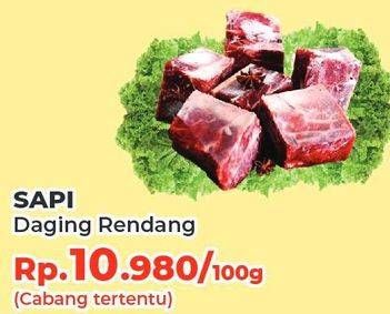 Promo Harga Daging Rendang Sapi Sapi per 100 gr - Yogya