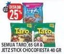 Promo Harga TARO Snack 65gr/JETZ Stick Chocofiesta 40gr  - Hypermart