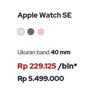 Promo Harga APPLE Watch SE 1 pcs - iBox