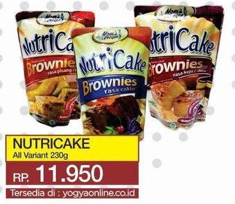 Promo Harga Nutricake Instant Cake Brownies All Variants 230 gr - Yogya