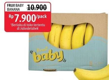 Promo Harga FRUI Baby Banana  - Alfamidi