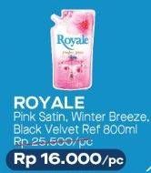 Promo Harga SO KLIN Royale Parfum Collection Pink Satin, Winter Breeze, Black Velvet 800 ml - Alfamart