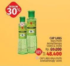 Promo Harga Cap Lang Minyak Ekaliptus Aromatherapy Original 120 ml - LotteMart