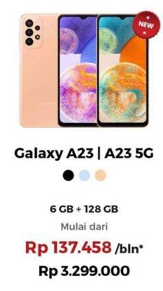 Promo Harga SAMSUNG Galaxy A23 / A23 5G  - Erafone