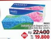Promo Harga PASEO Facial Tissue Elegant 250 sheet - LotteMart