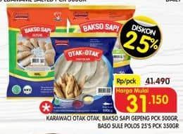 Promo Harga Karawaci Otak-Orak/Bakso Sapi Gepeng/Bakso Sule  - Superindo
