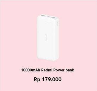 Promo Harga Xiaomi Redmi Power Bank  - Erafone