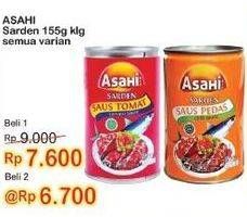 Promo Harga Asahi Sardines All Variants 155 gr - Indomaret
