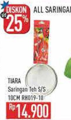 Promo Harga Tiara Saringan Teh 10cm RH019-1D  - Hypermart