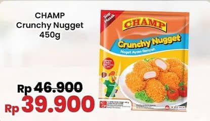 Promo Harga Champ Nugget Crunchy Nugget 450 gr - Indomaret