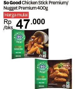 Promo Harga Chicken Stick Premium / Nugget Premium 400g  - Carrefour