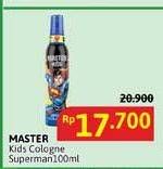 Promo Harga Master Kids Spray Cologne Superman 100 ml - Alfamidi