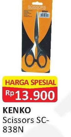 Promo Harga KENKO Scissors SC-838N  - Alfamart