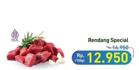 Promo Harga Daging Rendang Sapi per 100 gr - Hypermart