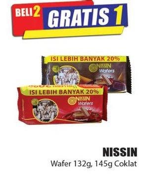 Promo Harga NISSIN Wafers Chocolate  - Hari Hari