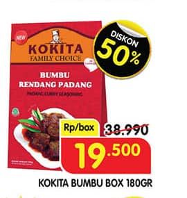 Promo Harga Kokita Bumbu 180 gr - Superindo