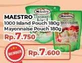Maestro 1000 Island Pouch 180g, Mayonnaise 180g