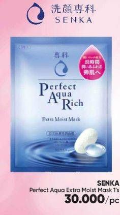 Promo Harga SENKA Perfect Aqua Rich Mask Extra Moist Mask 25 ml - Guardian