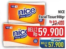 Promo Harga NICE Facial Tissue 900 gr - Hypermart