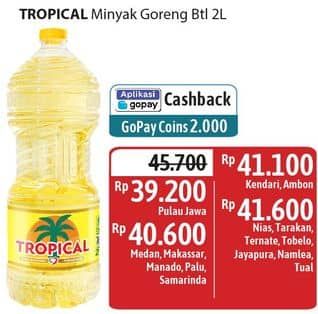 Promo Harga Tropical Minyak Goreng 2000 ml - Alfamidi