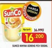 Promo Harga SUNCO Minyak Goreng 1000 ml - Superindo