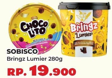 Promo Harga Bringz Lumier Cookies Butter And Chocolate 282 gr - Yogya