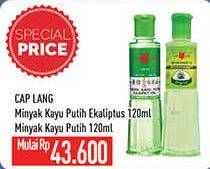 Promo Harga Cap Lang Minyak Kayu Putih Ekaliptus/Minyak Kayu Putih  - Hypermart
