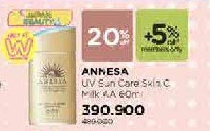 Promo Harga ANESSA Perfect UV Skincare 60 ml - Watsons