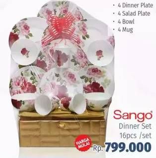 Promo Harga SANGO Dinner Set  - LotteMart