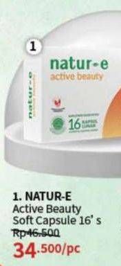 Promo Harga Natur-e Active Beauty Soft Capsule 16 pcs - Guardian