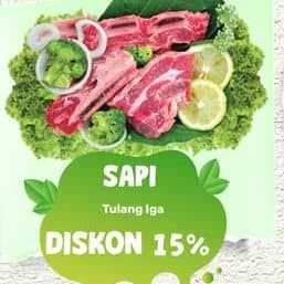 Promo Harga Iga Sapi per 100 gr - Yogya