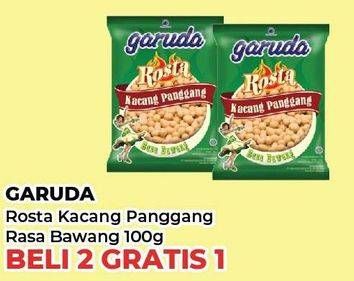 Promo Harga Garuda Rosta Kacang Panggang Rasa Bawang 100 gr - Yogya