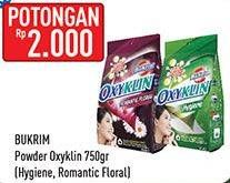 Promo Harga BUKRIM Oxy Klin Power Hygiene, Romantic Floral 750 gr - Hypermart