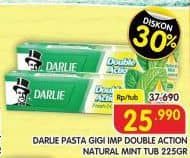 Promo Harga Darlie Toothpaste Double Action Mint 225 gr - Superindo