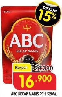 Promo Harga ABC Kecap Manis 520 ml - Superindo