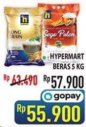 Promo Harga Hypermart Beras 5000 gr - Hypermart