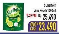 Promo Harga SUNLIGHT Pencuci Piring Jeruk Nipis 100 1600 ml - Hypermart