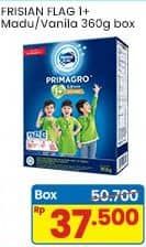 Promo Harga Frisian Flag Primagro 1+ Vanilla, Madu 360 gr - Indomaret
