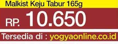 Promo Harga ROMA Malkist Keju Tabur 165 gr - Yogya