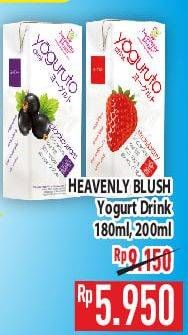 Promo Harga HEAVENLY BLUSH Yoguruto 180 ml - Hypermart