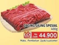 Promo Harga Daging Giling Sapi Spesial per 400 gr - LotteMart