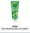 Promo Harga Citra Fresh Glow Multifunction Gel Aloe Bright UV 180 ml - Alfamidi