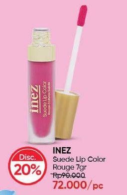 Promo Harga INEZ Suede Lip Cream  - Guardian