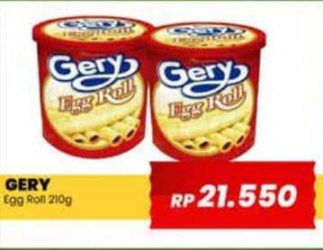 Promo Harga Gery Egg Roll 210 gr - Yogya