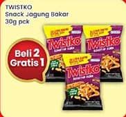 Promo Harga Twistko Snack Jagung Bakar Jagung Bakar 30 gr - Indomaret